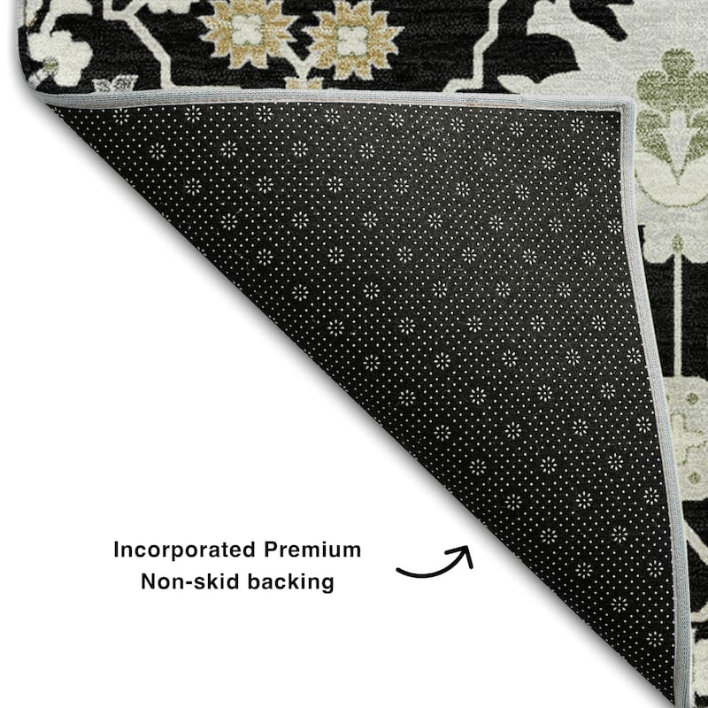 Premium Washable Super Soft Traditional Oushak Mayfield Rug