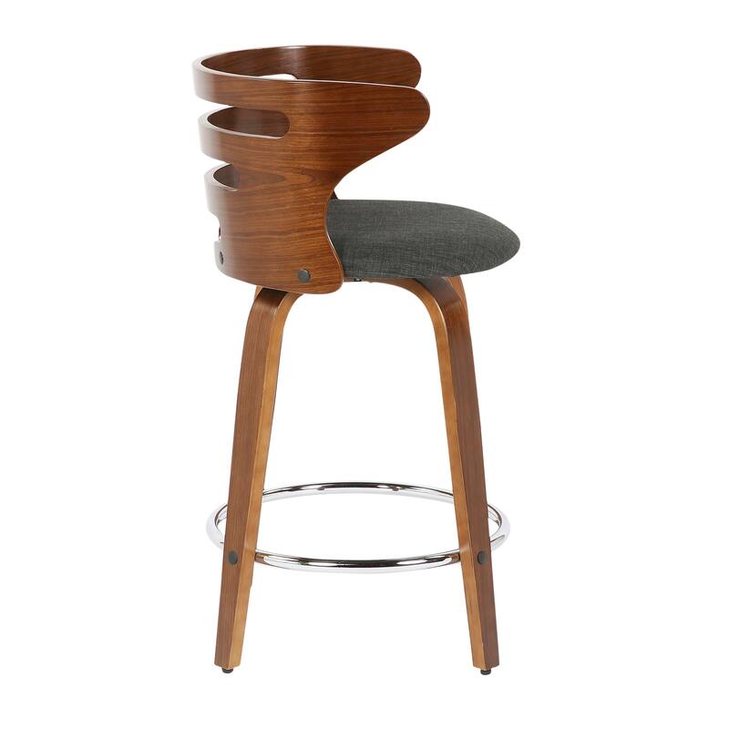 Carson Carrington Cranagh 24" Upholstered Counter Stools (Set of 2)