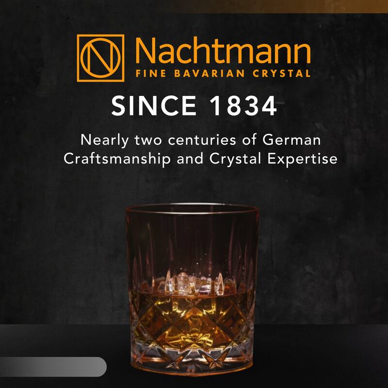 Nachtmann Set of 2 Noblesse Fine Glass Whiskey Tumblers