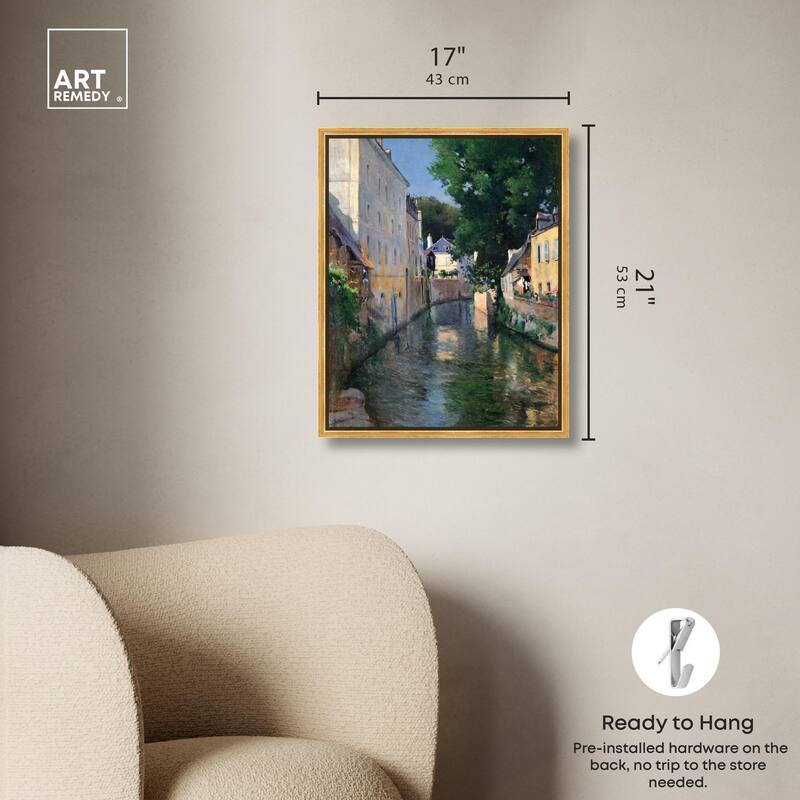 The River Isole Canvas by Art Remedy
