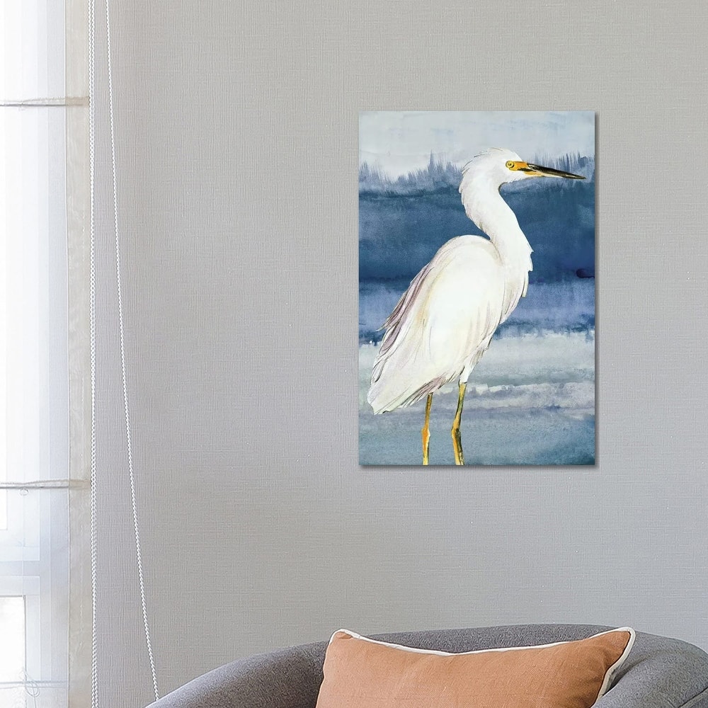 iCanvas "Heron on Blue II" by Lanie Loreth Canvas Print