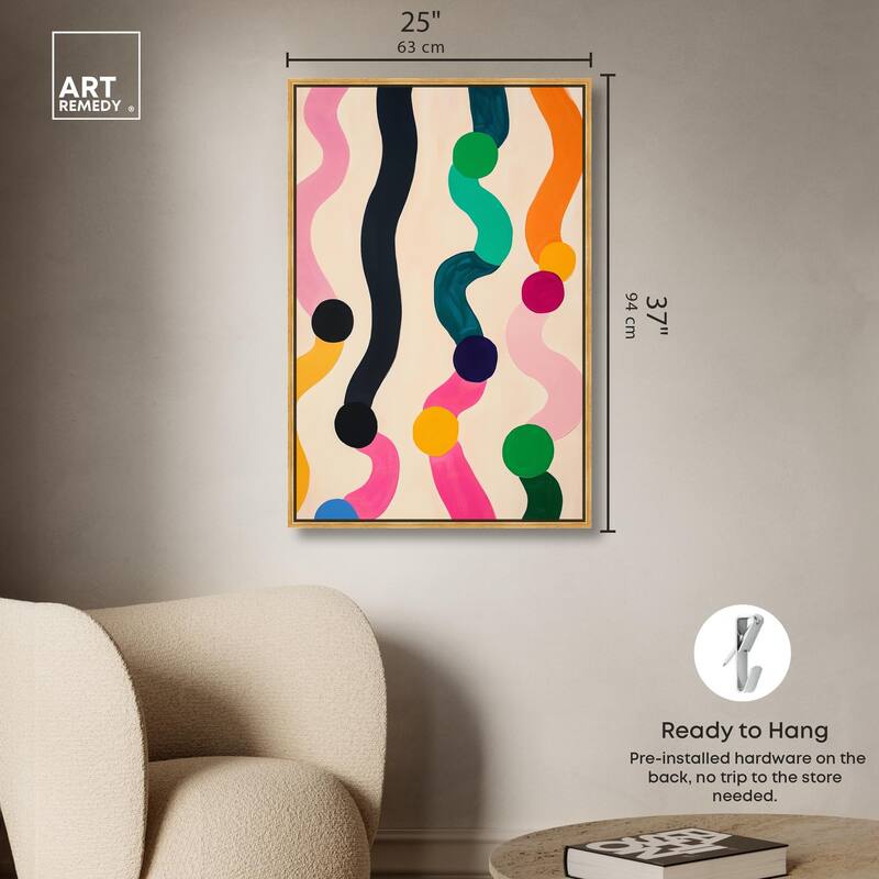 Pearl Colors II Canvas by Art Remedy