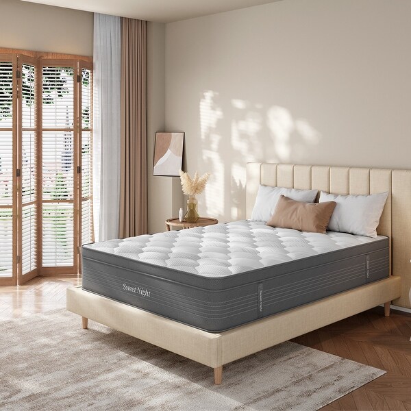 Sweetnight 14 Memory Foam Hybrid Mattress in A Box King