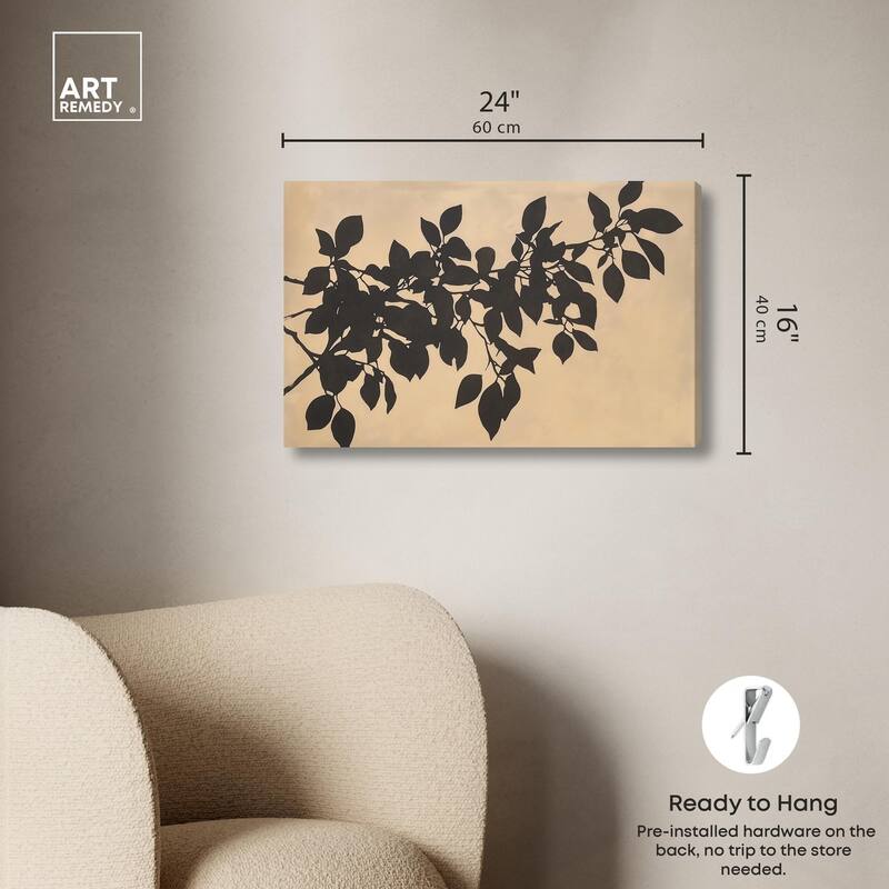 Antique Arboreal Canvas by Art Remedy, Gallery Wrapped