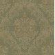 preview thumbnail 3 of 6, Seabrook Designs Lidia Floral Damask Unpasted Wallpaper 20.5 in. W x 33 ft. L - Metallic Pistachio