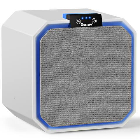 Costway Desktop HEPA Air Purifier Home Air Cleaner W/ 2-in-1 Composite - See Details