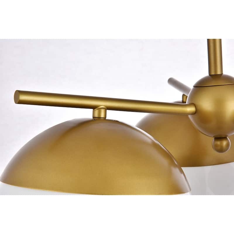 3-Light 21 inch Pendant with Frosted White Glass