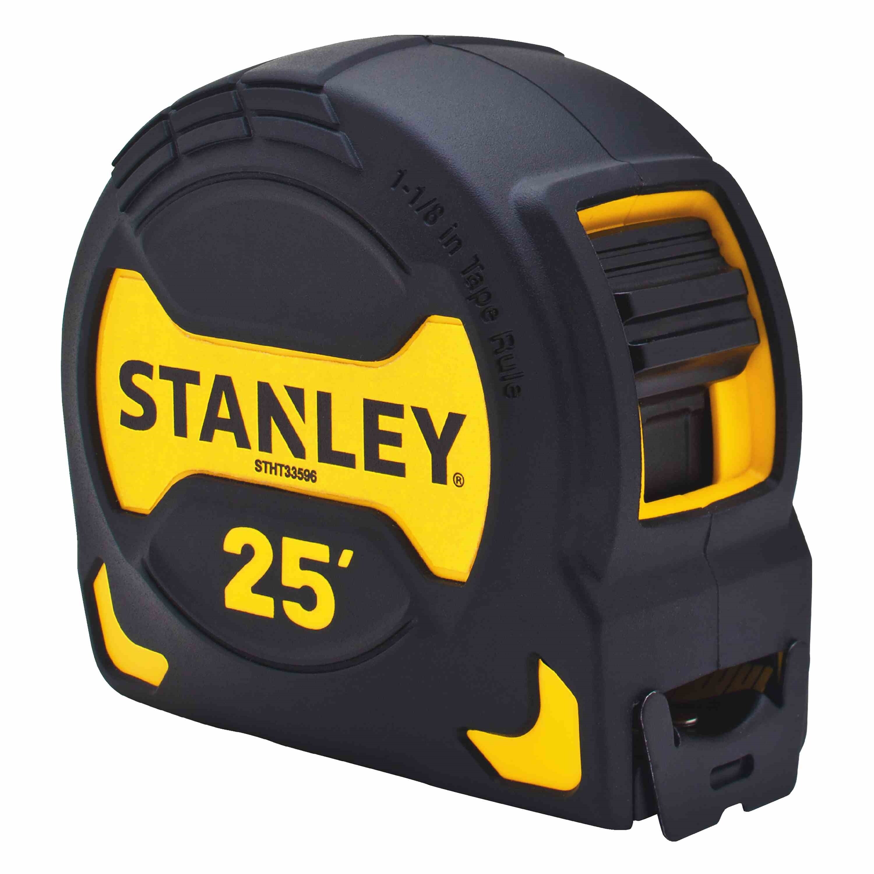 Stanley FatMax 25 ft. L x 1.25 W Magnetic Tape Measure Yellow 1 pk