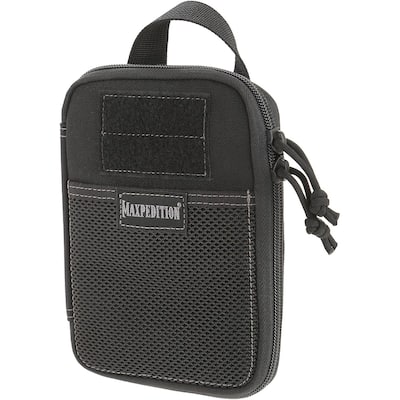 E.D.C. Durable Pocket Organizer 1000D Nylon MOLLE Pouch 5"x7", Black