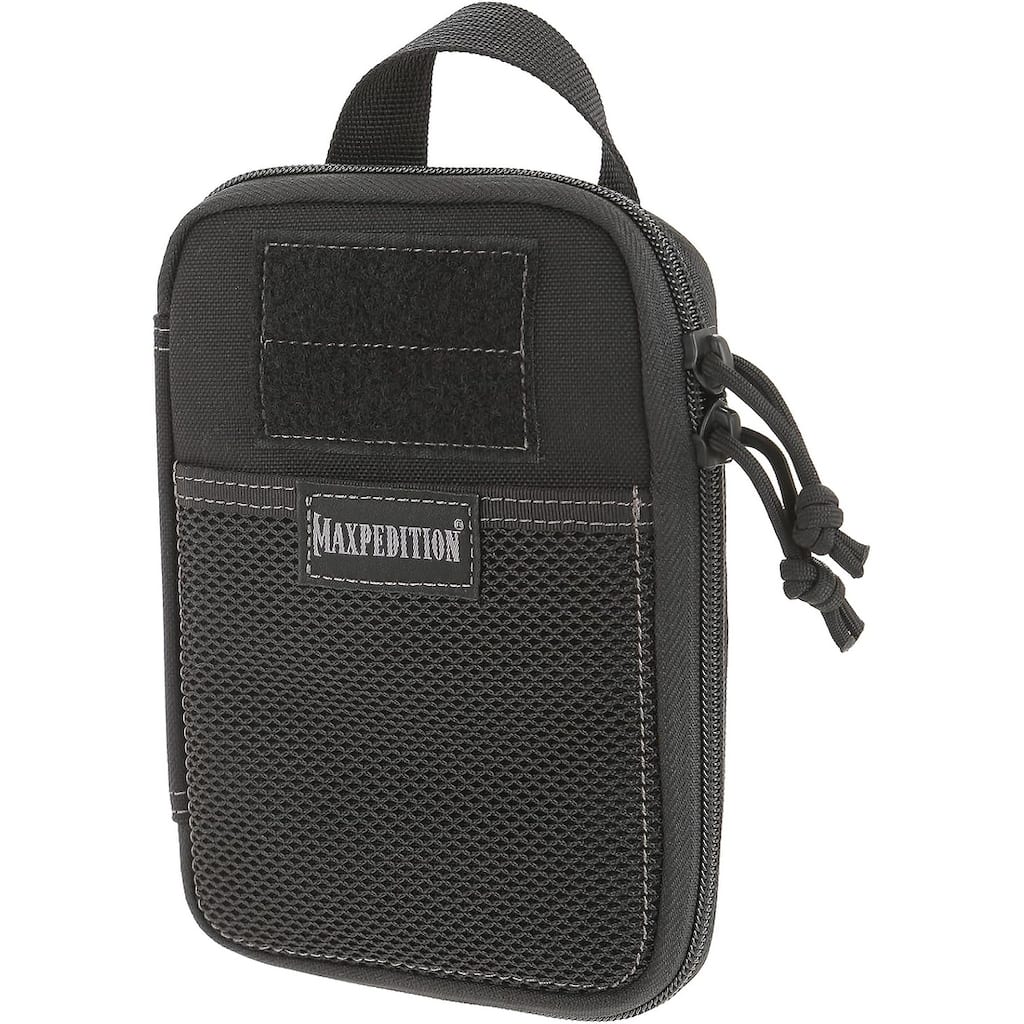 E.D.C. Durable Pocket Organizer 1000D Nylon MOLLE Pouch 5"x7", Black