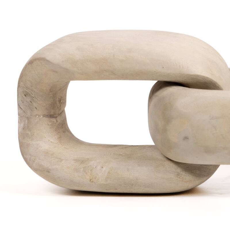 Lori Chain-Ivory - 16.25W x 3.75D x 3.75H