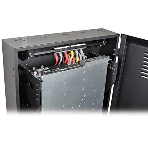 Shop Tripp Lite 4u Vertical Wall Mount Rack Enclosure Cabinet Low Profile Switch Depth 20 Deep Srwf4u Overstock 18037065