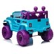 preview thumbnail 26 of 98, Kids 12V Ride-On Truck with Parental Remote, Bluetooth, 3-Speed Settings, and LED Lights