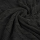 preview thumbnail 2 of 31, Delara Organic Cotton Throw Blanket 50x70 inches, GOTS Certified Cable Knitted Throws Blanket for Sofa Couch Bed, Baby Nursery