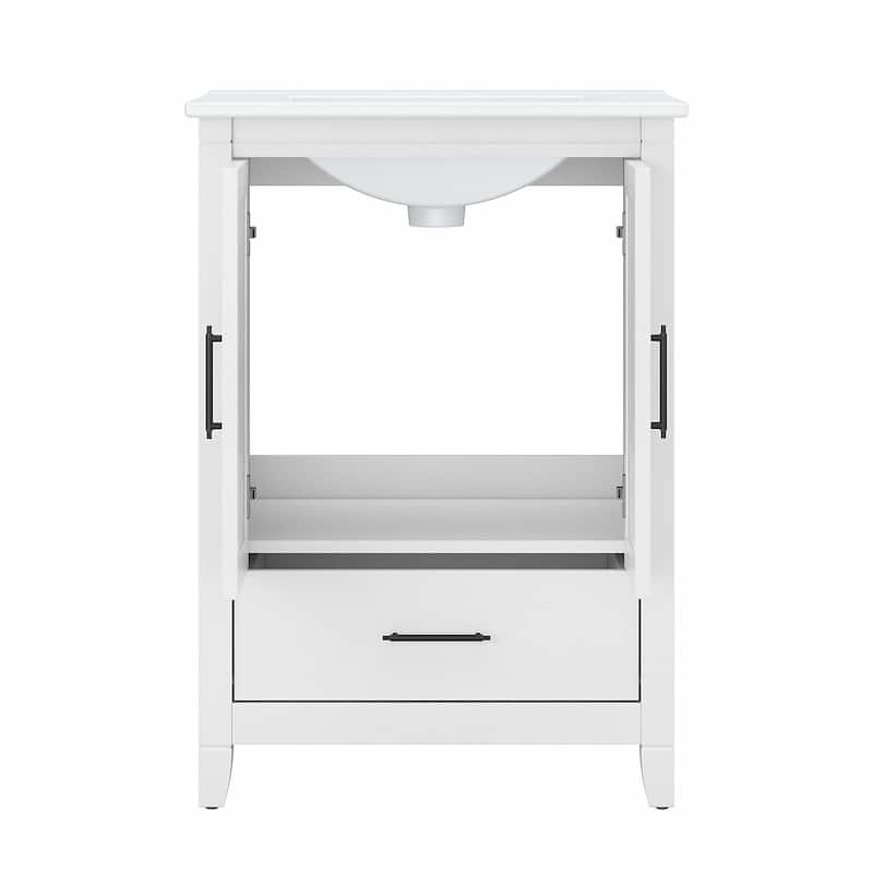 Key West 24W Bathroom Vanity with Sink by Bush Furniture