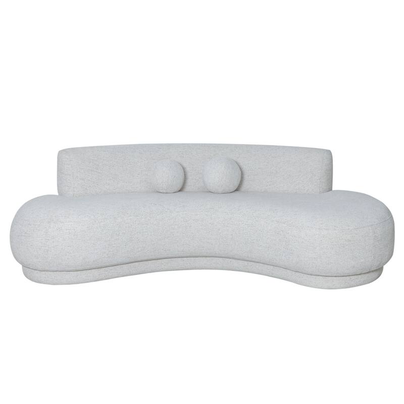 Oakland 97.5 in. 3-Seater Sofa with Oval Seat