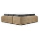 preview thumbnail 19 of 26, Poly & Bark Puglia Outdoor/Patio Corner Sectional Set with Coffee Table