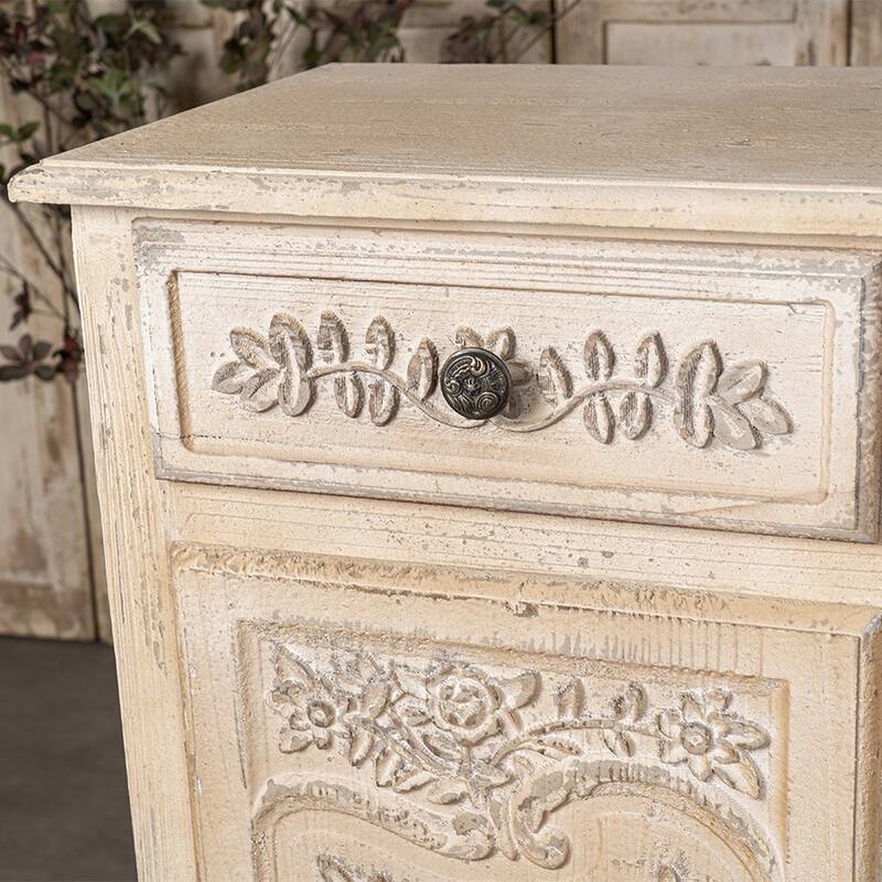Vintage Carved Cabinets Wooden