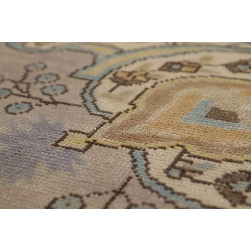 Tabriz Persian Area Rug Hand-Knotted Bedroom Wool Carpet - 6'6"x 9'5"