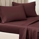 preview thumbnail 1 of 56, Superior Egyptian Cotton 650 Thread Count Solid Pillowcase - Set of 2 King - Plum