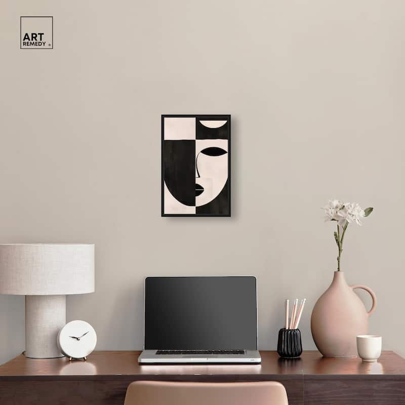 Divided Self II Canvas by Art Remedy