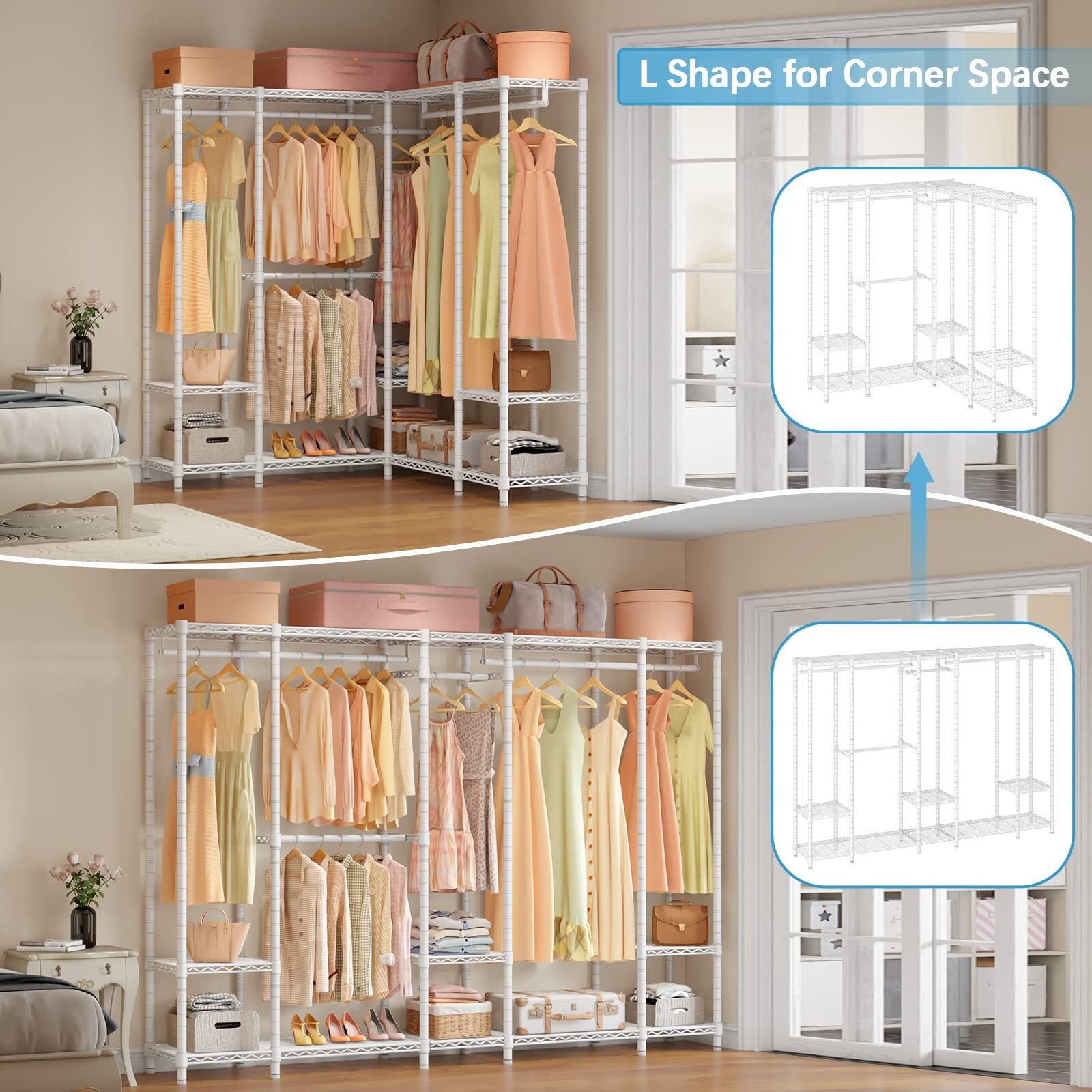 Extra large sales portable closet