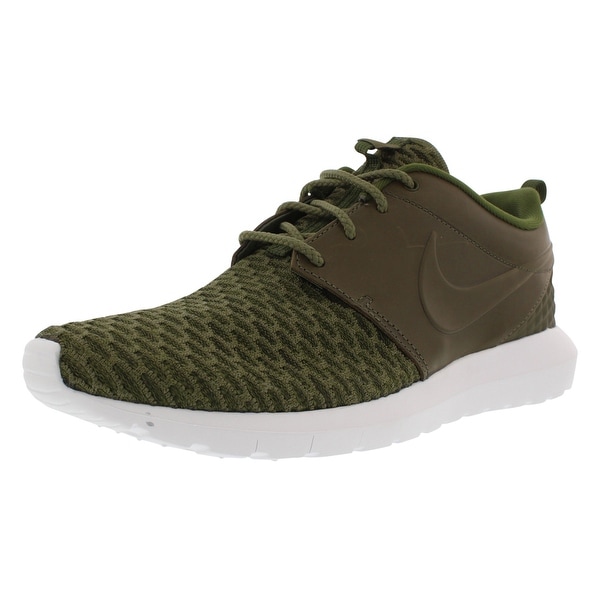nike roshe nm flyknit olive