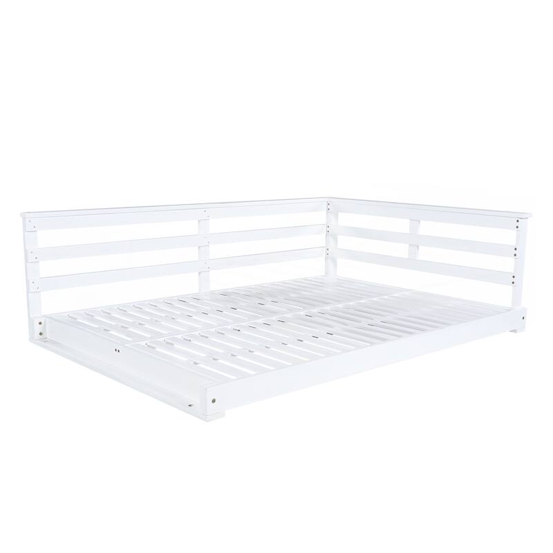 Acacia Wood Porch Swing Bed