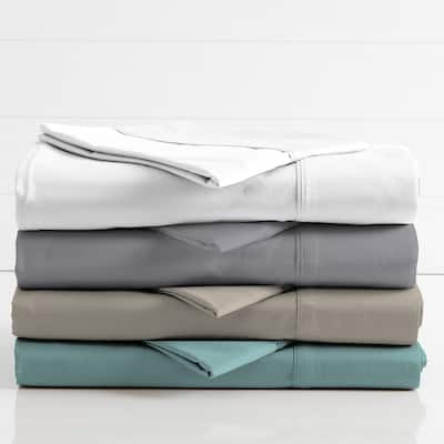 Color Sense 1200TC Premium Cotton-Blend Wrinkle-Resistant Sheet Set