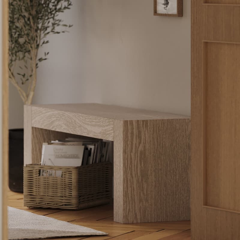 Maven Lane Zeno Wooden Bench