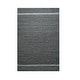 preview thumbnail 2 of 8, Gray Hand-Woven Wool Contemporary Natural Wool Flat Area Rug - Modern Elegance and Timeless Craftsmanship