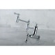 preview thumbnail 22 of 46, Restoration Wall Mount Pot Filler Kitchen Faucet