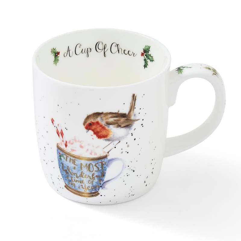 Royal Worcester Holiday Wrendale Designs 14 oz Mug
