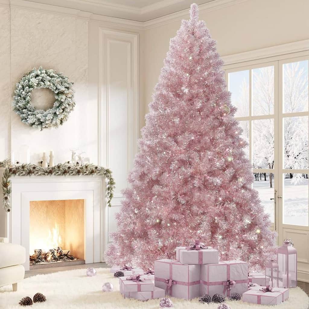 Rose Gold Artificial Christmas Tree for Home, Office Decoration - N/A