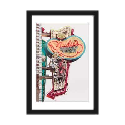 iCanvas "Nashville Neon Iii" by Ann Hudec PFA