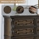 preview thumbnail 2 of 3, Signature Design by Ashley Maylee Dark Brown Dresser