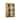 Glass Cube Place Card/Photo Holders with Paper Cards, Set of 6 - 1.3"L x 1.3"W x 1.0"H