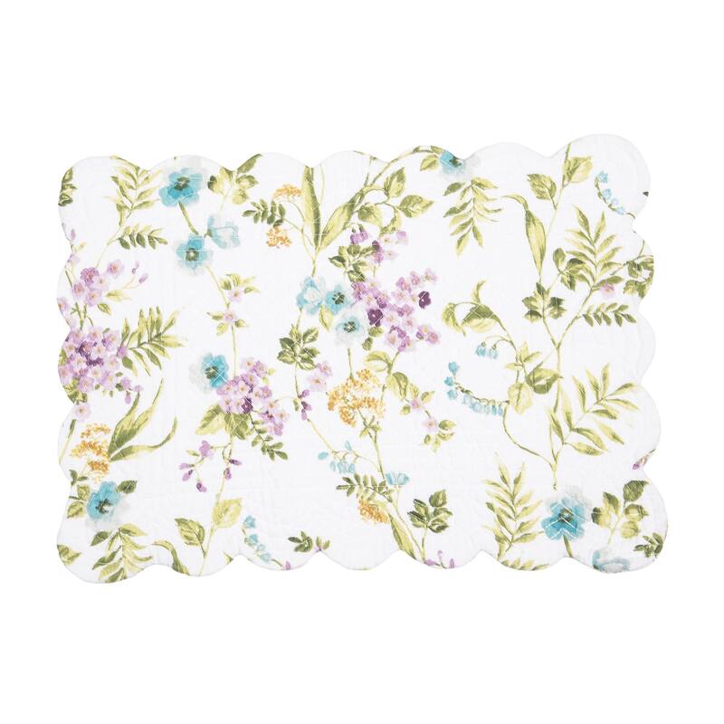 Carley Quilted Placemat Set 6
