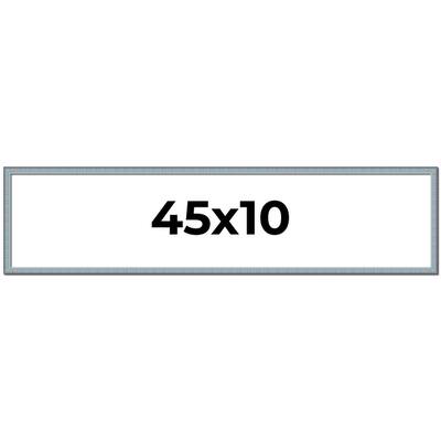 45x10 Frame Rustic Sky Blue Solid Wood Picture Frame | 0.75 Inch