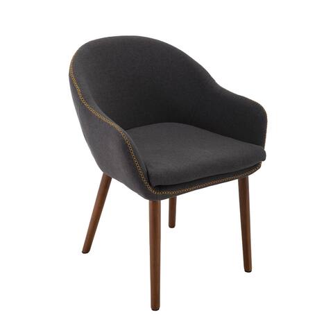 Brage Living Upholstered Wood Dining Chair