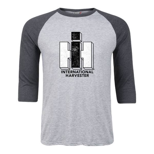 International Harvester Logo >> Shop Ih Logo 2 Color Case Ih International Harvester Adult Raglan International Harvester Logo >> Shop Ih Logo 2 Color Case Ih International Harvester Adult Raglan