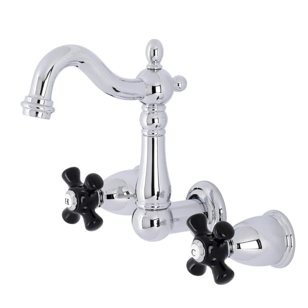 Duchess Two-Handle 3-Hole Wall Mount Bathroom Faucet