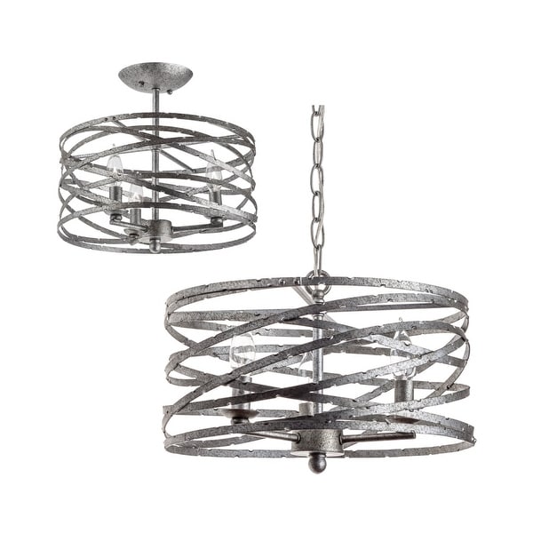 Miseno MLIT145382 Annata 3-Light Pendant / Ceiling Fixture (Convertible) with 72" of Adjustable Chain - n/a