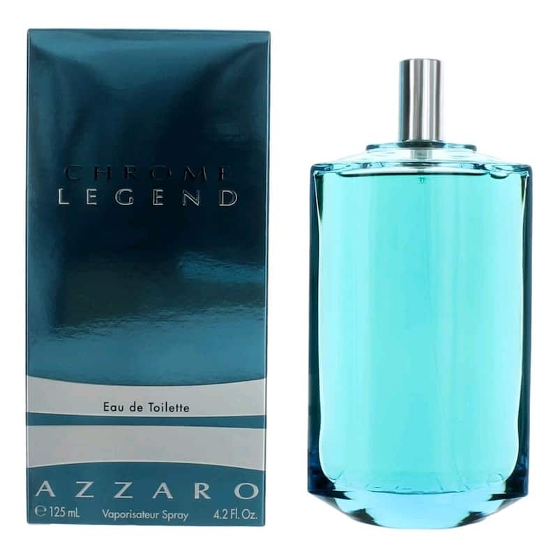 Azzaro Chrome Legend Eau de Toilette Cologne for Men 4.2 Oz