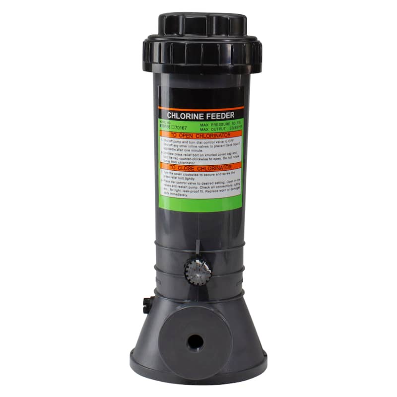 Automatic Off-Line Chlorinator Chemical Feeder, 9lb Capacity