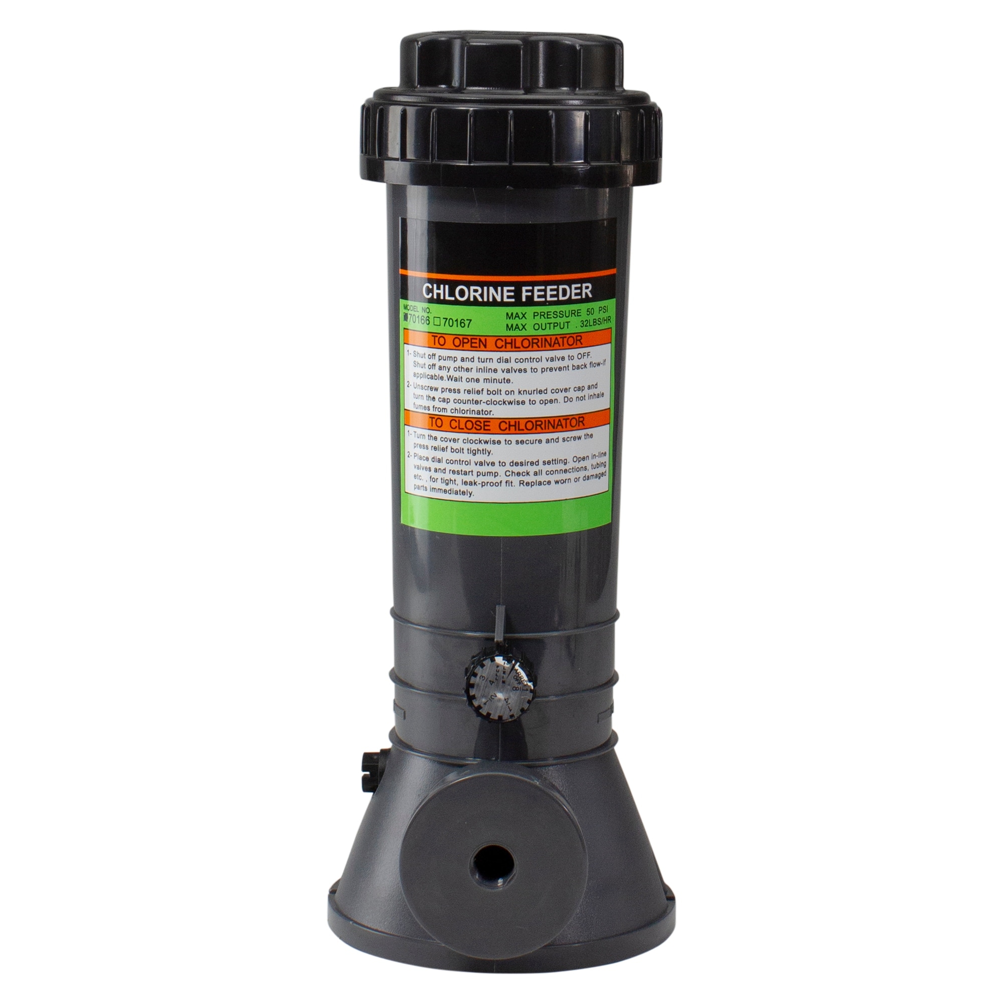 Automatic Off-Line Chlorinator Chemical Feeder 9lb Capacity