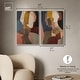 preview thumbnail 26 of 59, Contemplation Dialogue Abstract Art Set Canvas Print by Art Remedy