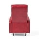 preview thumbnail 22 of 36, Samedi PU Leather Recliner Club Chair by Christopher Knight Home