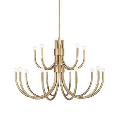 Savoy House 1-6682-15 Sorrento 15 Light 42" Wide Taper Candle Style