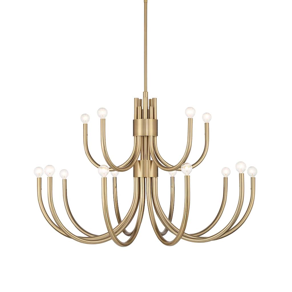 Savoy House 1-6682-15 Sorrento 15 Light 42" Wide Taper Candle Style